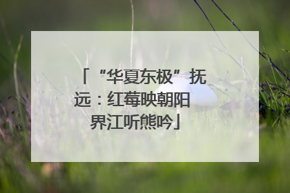 “华夏东极”抚远：红莓映朝阳 界江听熊吟