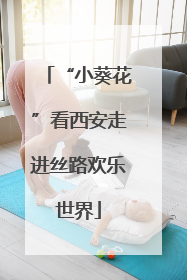 “小葵花”看西安走进丝路欢乐世界