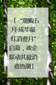 “潮购五月·成华最红消费月”启幕，政企联动共掀消费热潮