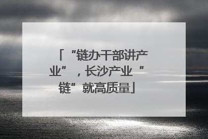 “链办干部讲产业”，长沙产业“链”就高质量