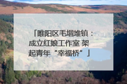 睢阳区毛堌堆镇：成立红娘工作室 架起青年“幸福桥”
