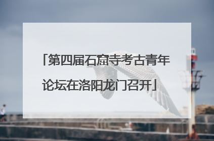 第四届石窟寺考古青年论坛在洛阳龙门召开