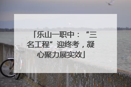 乐山一职中：“三名工程”迎终考，凝心聚力展实效