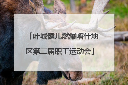 叶城健儿燃爆喀什地区第二届职工运动会
