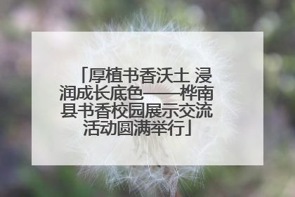 厚植书香沃土 浸润成长底色——桦南县书香校园展示交流活动圆满举行
