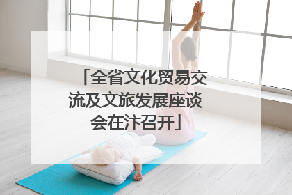 全省文化贸易交流及文旅发展座谈会在汴召开