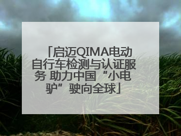 启迈QIMA电动自行车检测与认证服务 助力中国“小电驴”驶向全球