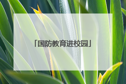 国防教育进校园