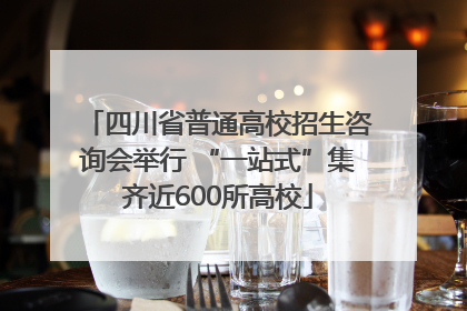 四川省普通高校招生咨询会举行 “一站式”集齐近600所高校
