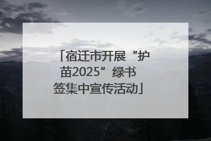 宿迁市开展“护苗2025”绿书签集中宣传活动