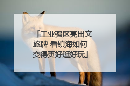 工业强区亮出文旅牌 看镇海如何变得更好逛好玩