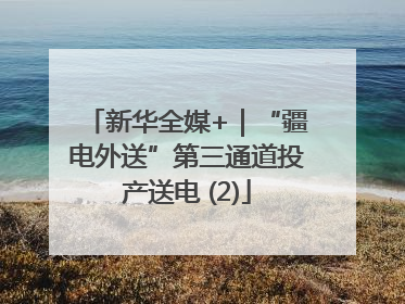 新华全媒+｜“疆电外送”第三通道投产送电 (2)