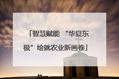 智慧赋能 “华夏东极”绘就农业新画卷