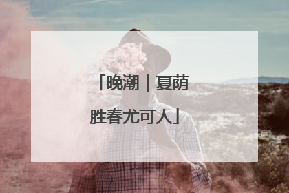 晚潮｜夏荫胜春尤可人