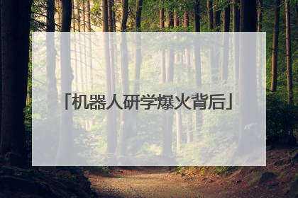 机器人研学爆火背后