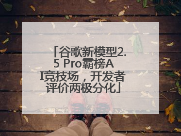 谷歌新模型2.5 Pro霸榜AI竞技场，开发者评价两极分化