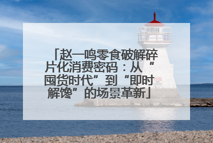 赵一鸣零食破解碎片化消费密码：从“囤货时代”到“即时解馋”的场景革新