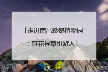 走进南昌珍奇植物园：奇花异草引游人