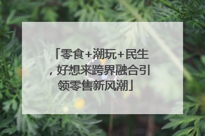 零食+潮玩+民生，好想来跨界融合引领零售新风潮