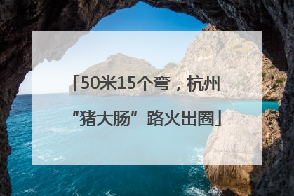 50米15个弯，杭州“猪大肠”路火出圈
